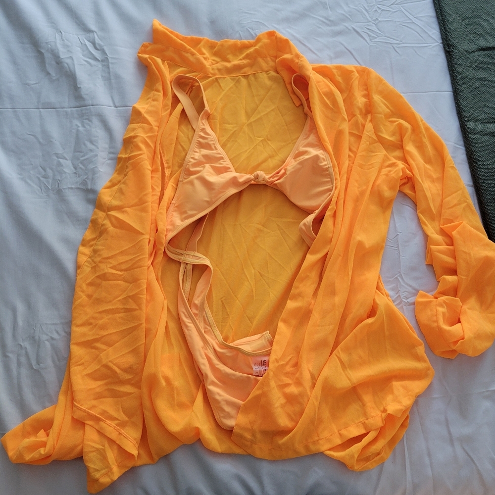 Matte Swim Collection Monokini and Cover up - Picture 4 of 6